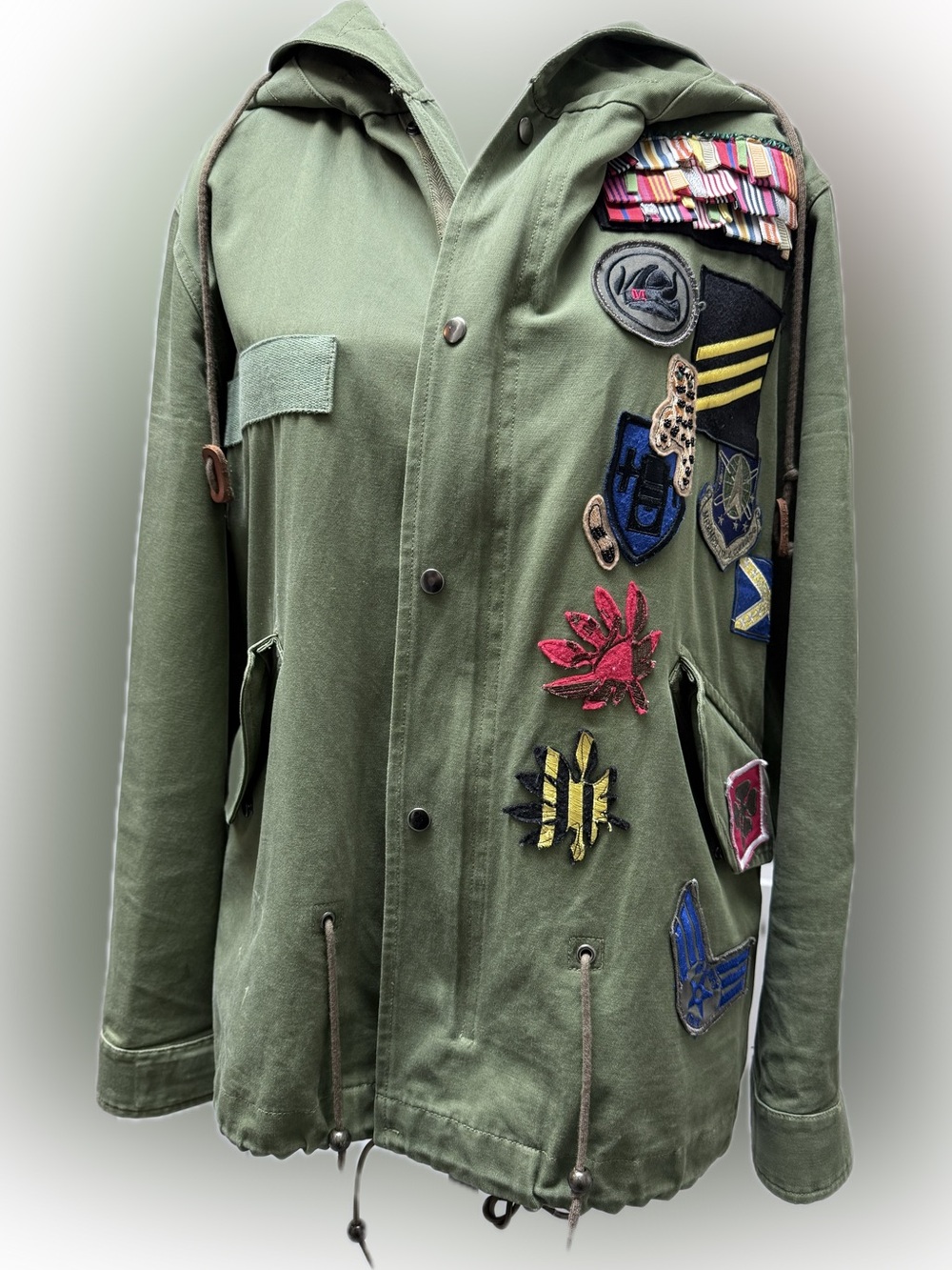 MR & MRS ITALY cotton utility jacket